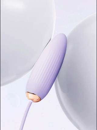 Double Egg Vibrator with Delay Cock Ring