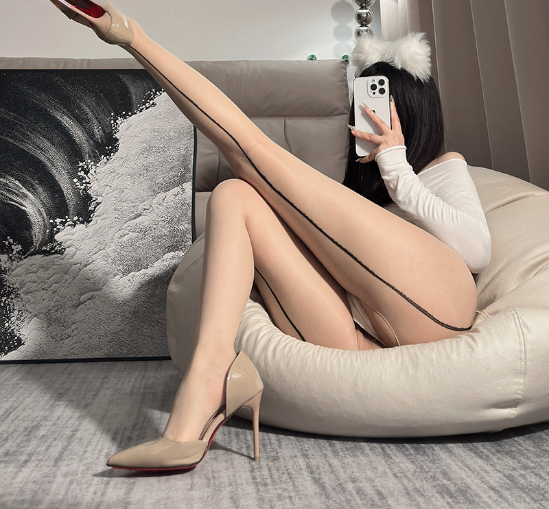 Invisible Open Crotch Pantyhose