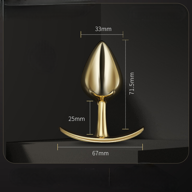 Fox Tail Golden Anal Plug