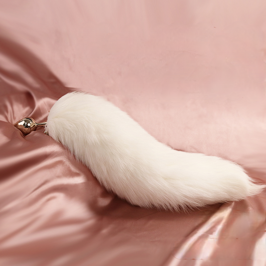 Fox Tail Golden Anal Plug