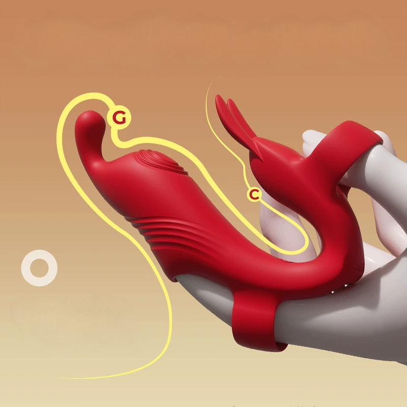 Teasing Bunny Finger Vibrator – Dual Motors for Foreplay & Insertion