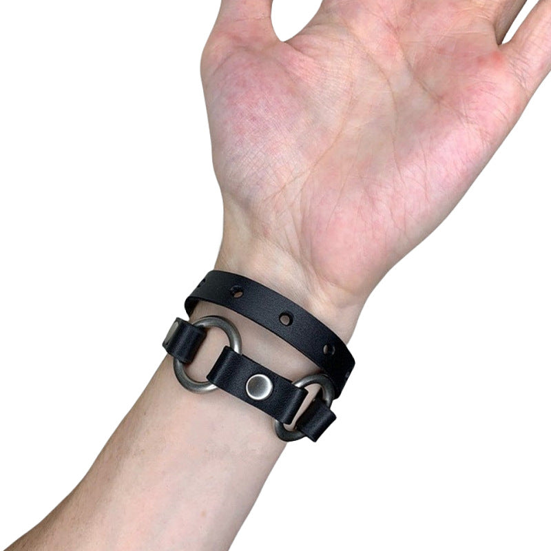 Multifunction Leather Chocker