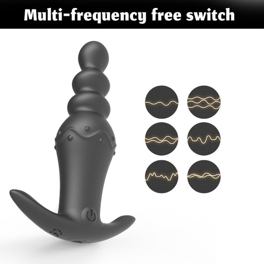 Anal Sex Toys Vibrating Butt Plug Bead Adult Toys Massager for Women Men