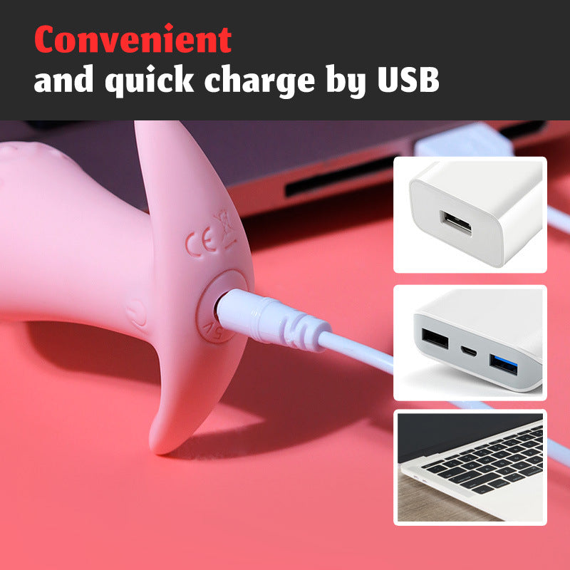 Anal Sex Toys Vibrating Butt Plug Bead Adult Toys Massager for Women Men