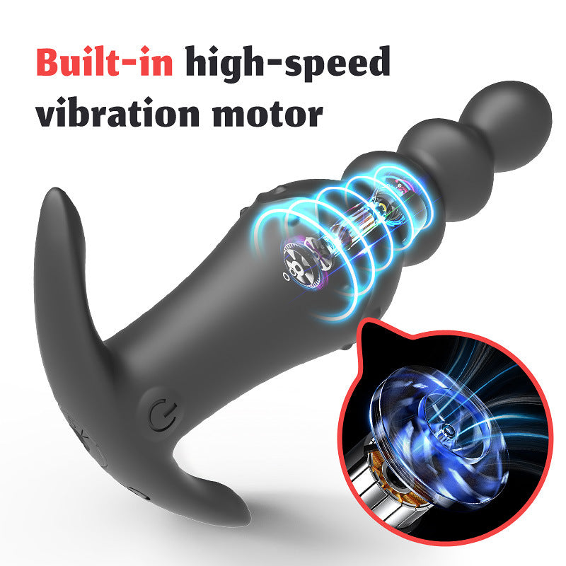 Anal Sex Toys Vibrating Butt Plug Bead Adult Toys Massager for Women Men
