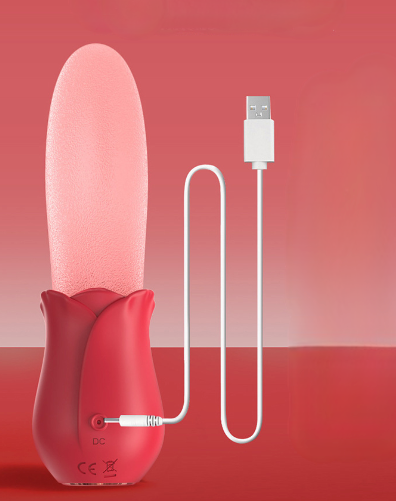 Sex Toy Vibrator Tongue Licking Device