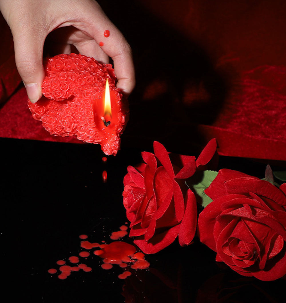 SM Low Temperature Candle, Wax Play Candles - Peony&Bear